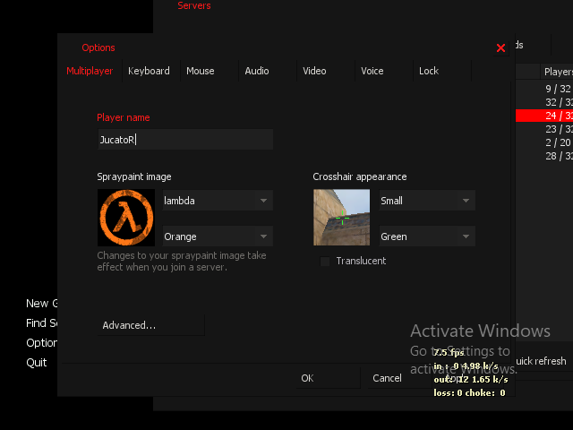 Counter-Strike 1.6 online