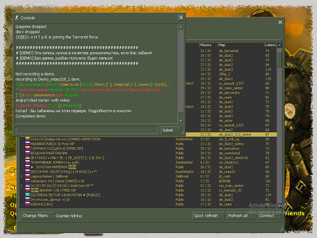 Counter-Strike 1.6 online